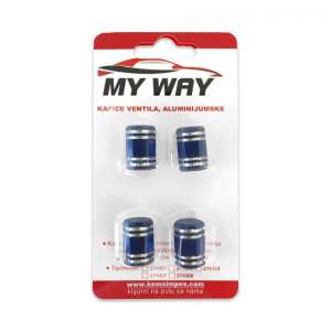 MY WAY KAPICE VENTILA ALU blu/silv